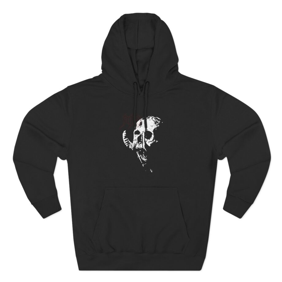 Absent in Body Plague God Three-Panel Fleece Hoodie