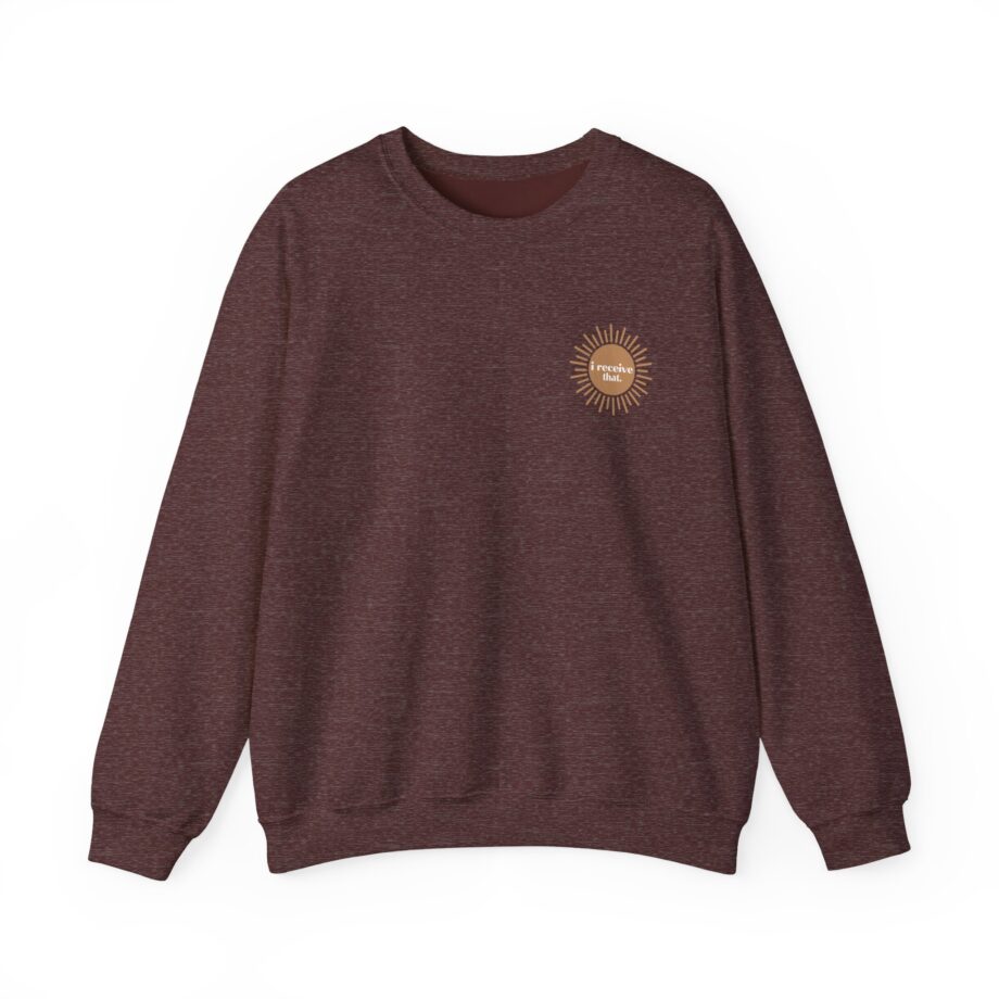 Elyse Myers I Receive That Unisex Heavy Blend™ Crewneck Sweatshirt