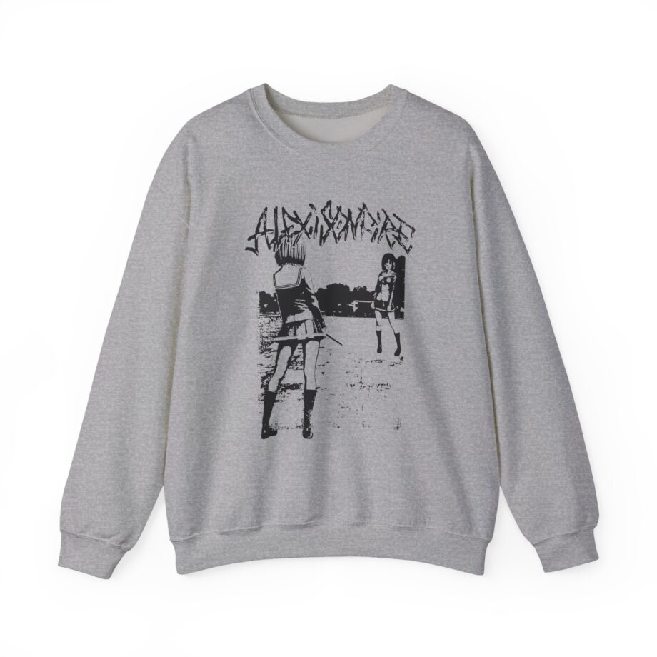 Alexisonfire Anime Knife Fight Unisex Heavy Blend™ Crewneck Sweatshirt