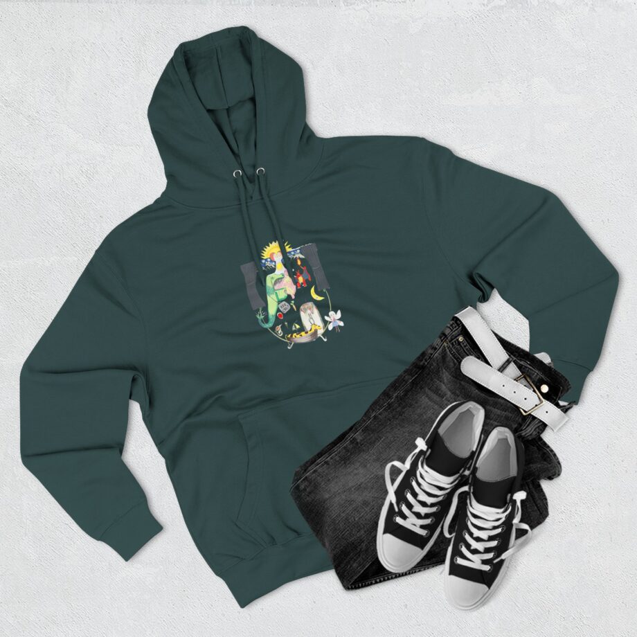 Adrianne Lenker the Goat Boat Three-panel Fleece Hoodie