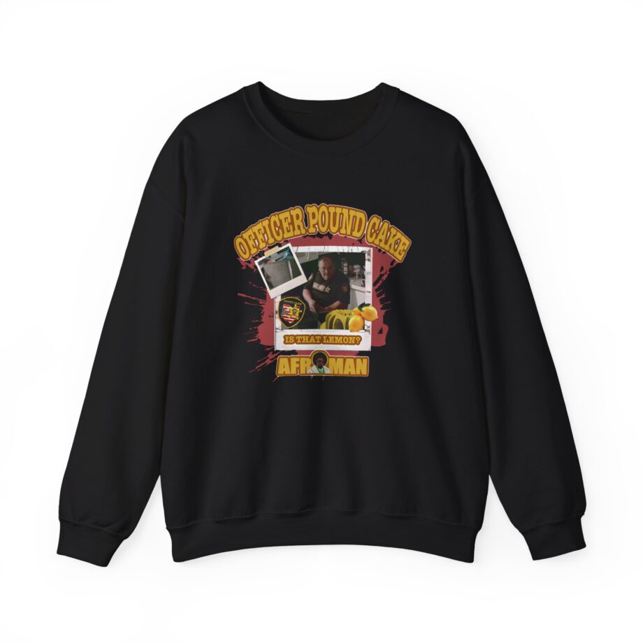 Afroman Officer Pound Cake Unisex Heavy Blend™ Crewneck Sweatshirt