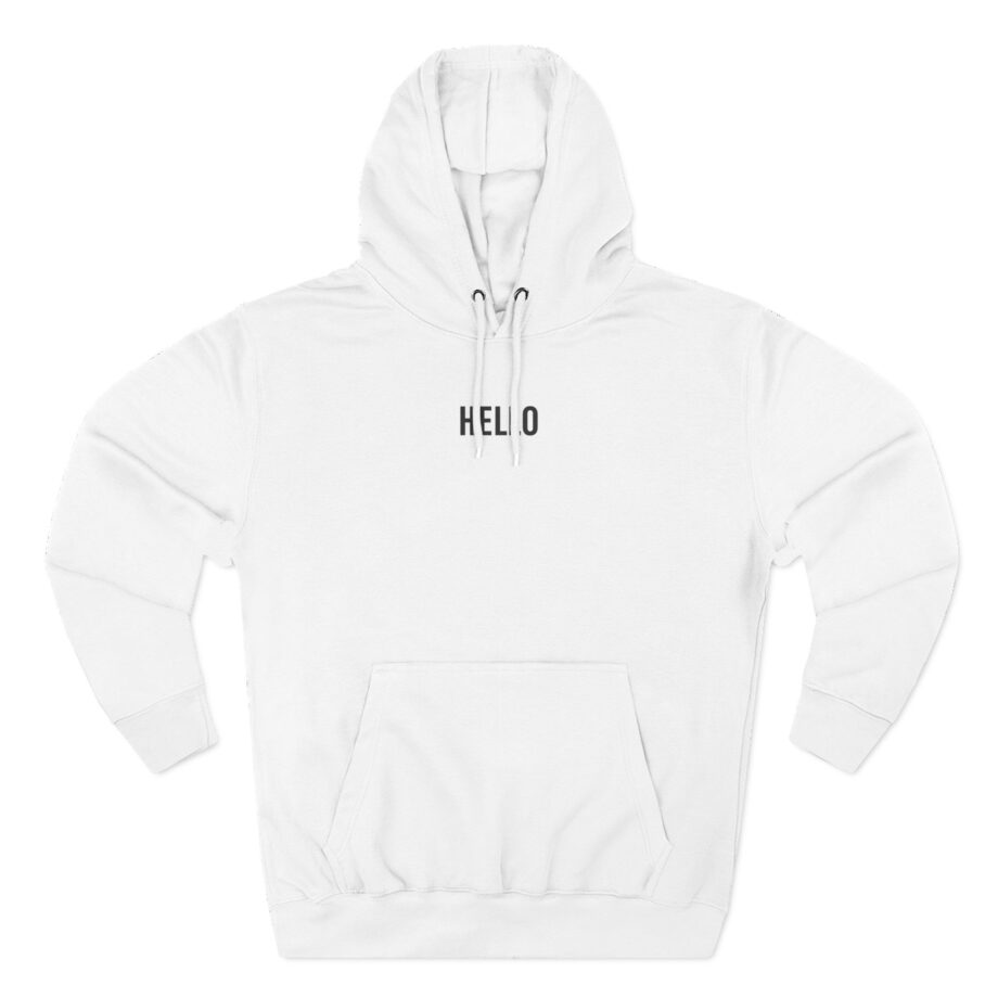 Adele Hallo Three-Panel Fleece Hoodie