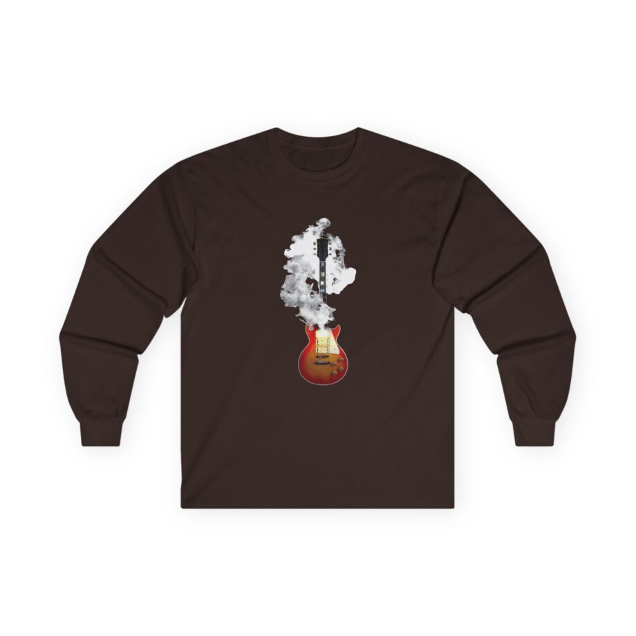 Ace Frehley Smoking Guitar Unisex Ultra Cotton Long Sleeve Tee