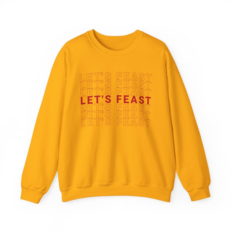 Elyse Myers Let’s Feast Unisex Heavy Blend™ Crewneck Sweatshirt