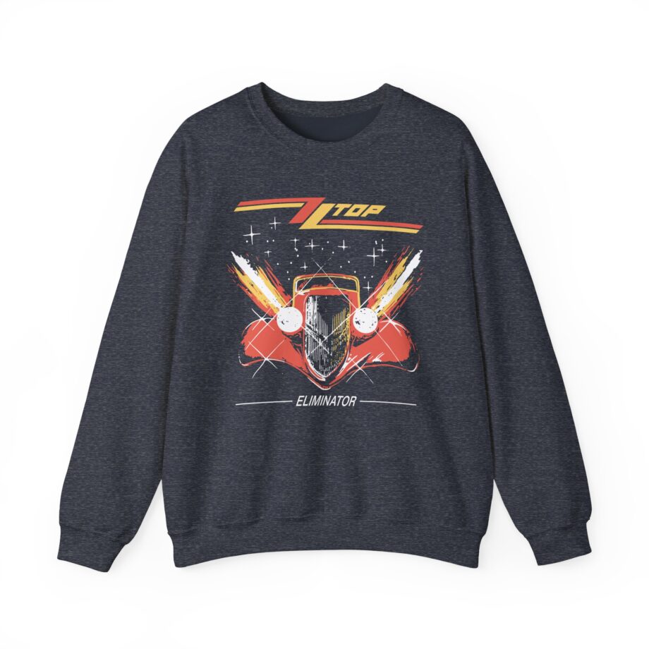 Zz Top Eliminator Illustrated Unisex Heavy Blend™ Crewneck Sweatshirt