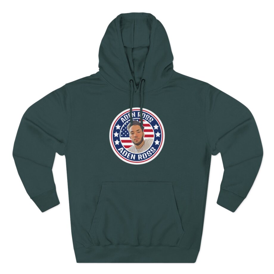 Adin Ross Three-Panel Fleece Hoodie