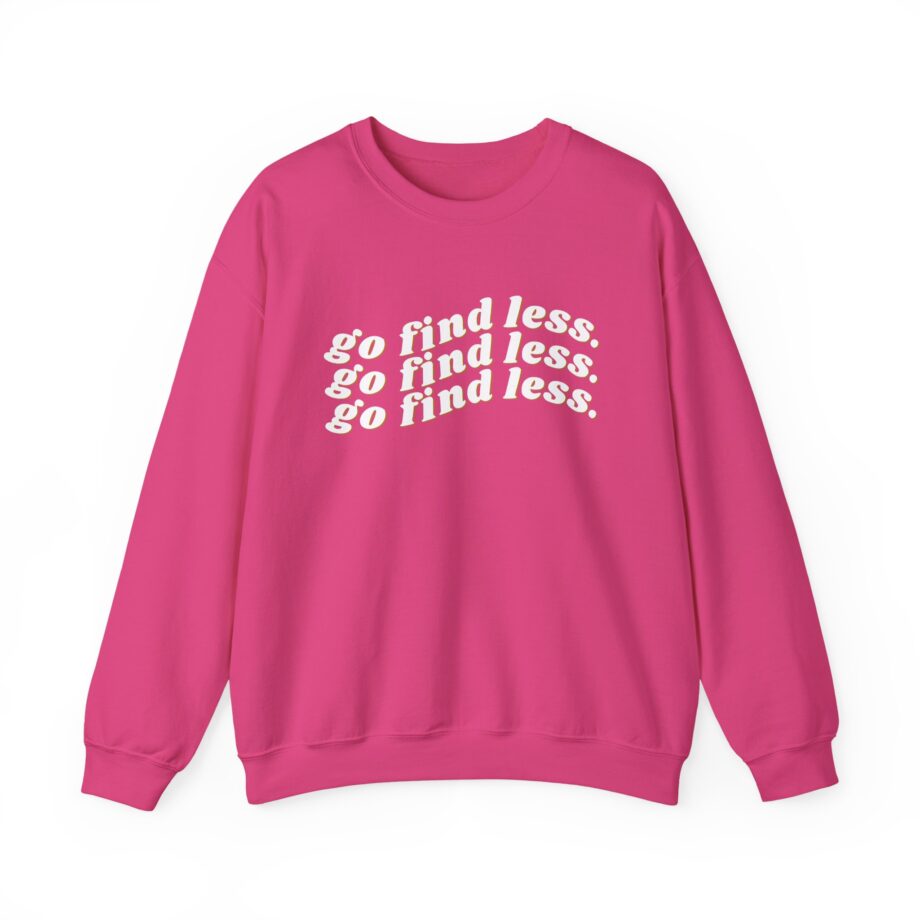 Elyse Myers Go Find Less Unisex Heavy Blend™ Crewneck Sweatshirt