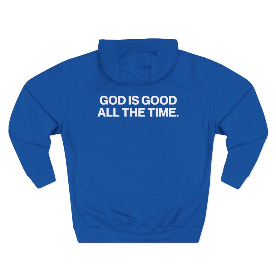 Forrest Frank God is Good Coach's Three-Panel Fleece Hoodie