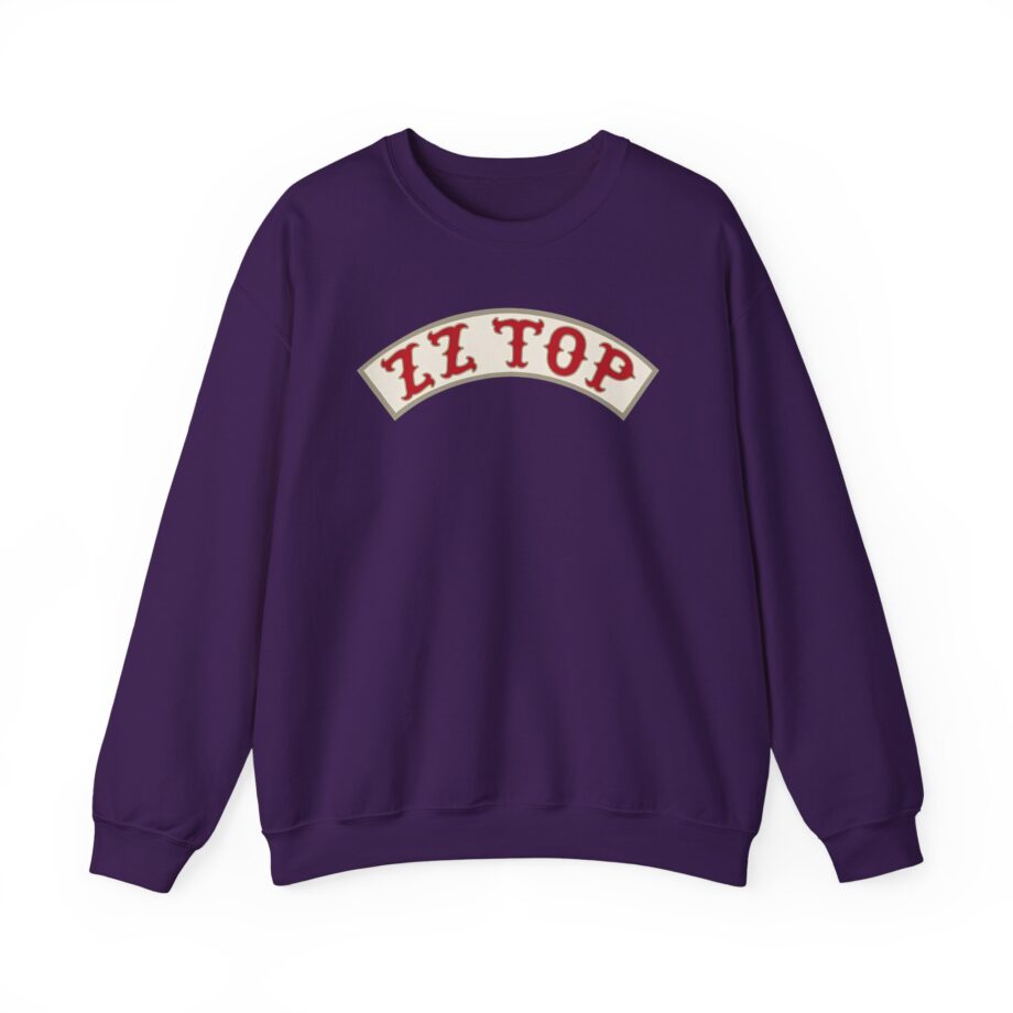 Zz Top Banner Logo Unisex Heavy Blend™ Crewneck Sweatshirt