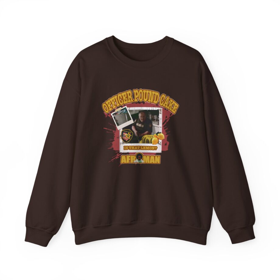 Afroman Officer Pound Cake Unisex Heavy Blend™ Crewneck Sweatshirt