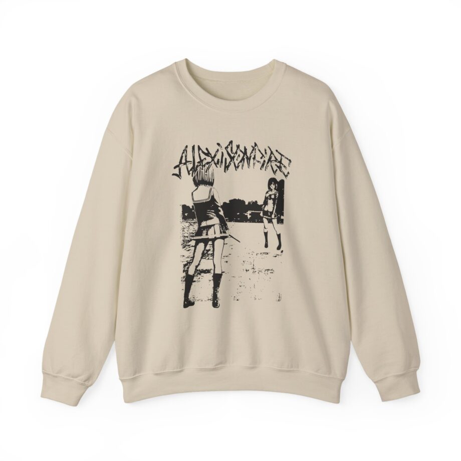 Alexisonfire Anime Knife Fight Unisex Heavy Blend™ Crewneck Sweatshirt