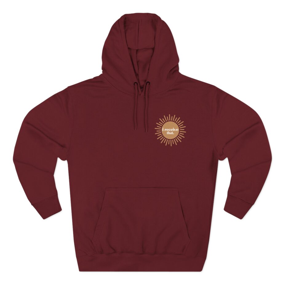 Elyse Myers I Receive That Three-Panel Fleece Hoodie
