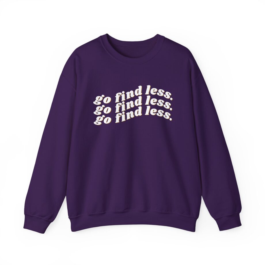 Elyse Myers Go Find Less Unisex Heavy Blend™ Crewneck Sweatshirt