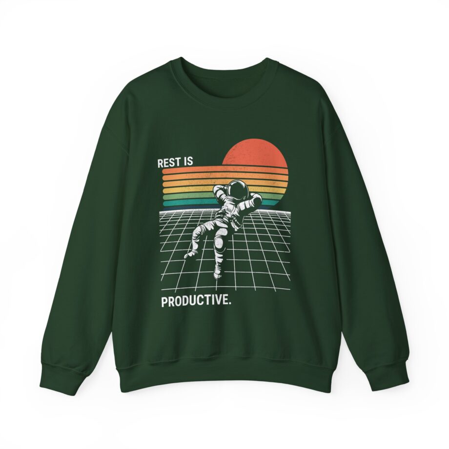 Elyse Myers: Rest is Productive Unisex Heavy Blend™ Crewneck Sweatshirt