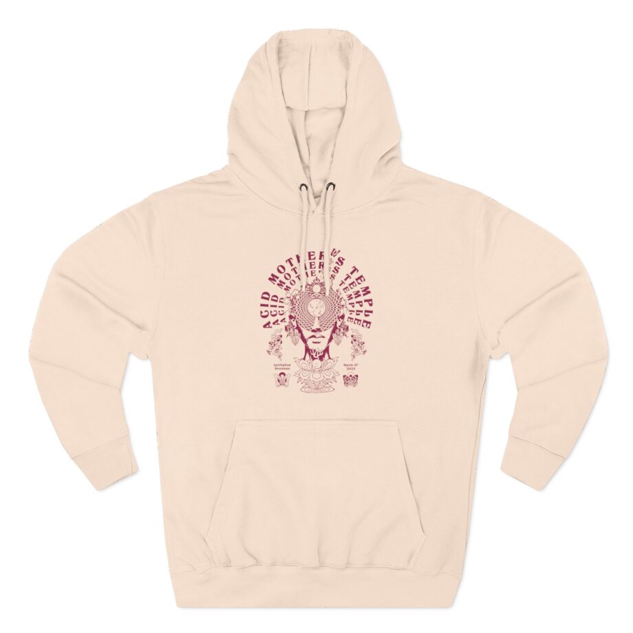 Acid Mothers Temple Levitation Sessions Three-Panel Fleece Hoodie