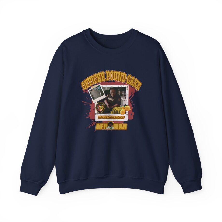 Afroman Officer Pound Cake Unisex Heavy Blend™ Crewneck Sweatshirt