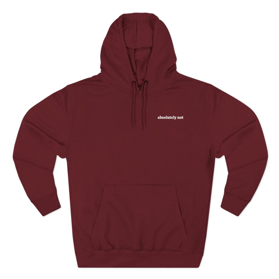 Elyse Myers Absolutely Not Three-Panel Fleece Hoodie