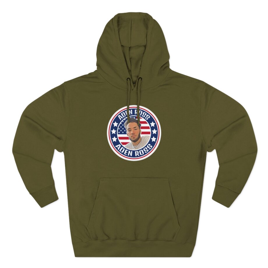 Adin Ross Three-Panel Fleece Hoodie