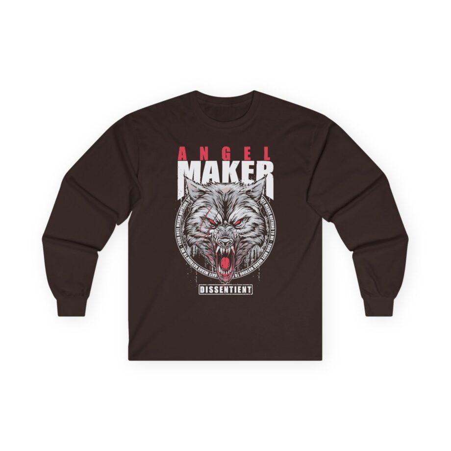 Angelmaker Battle Wolf Unisex Ultra Cotton Long Sleeve Tee