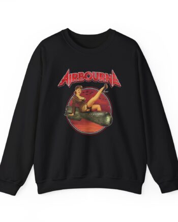 Airbourne Bomb Girl Unisex Heavy Blend™ Crewneck Sweatshirt