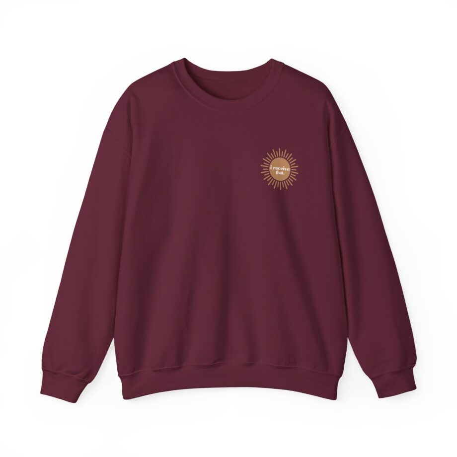 Elyse Myers I Receive That Unisex Heavy Blend™ Crewneck Sweatshirt