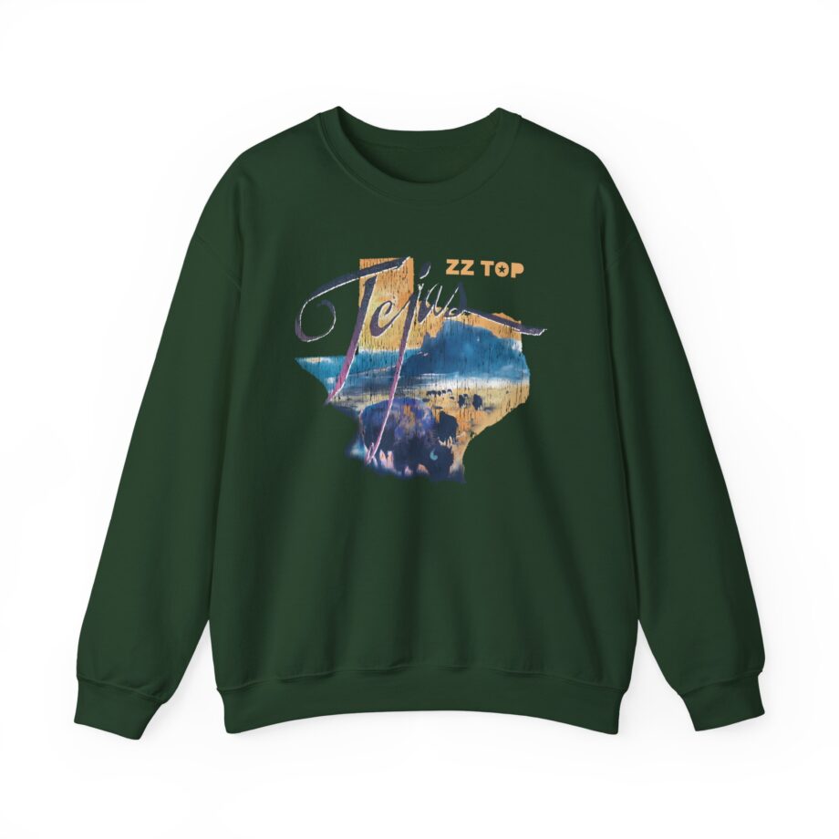 Zz Top Tejas Unisex Heavy Blend™ Crewneck Sweatshirt