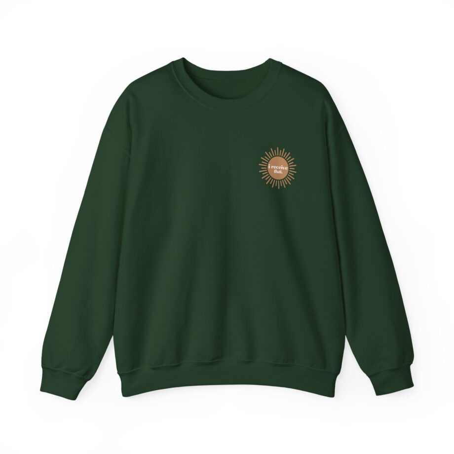 Elyse Myers I Receive That Unisex Heavy Blend™ Crewneck Sweatshirt