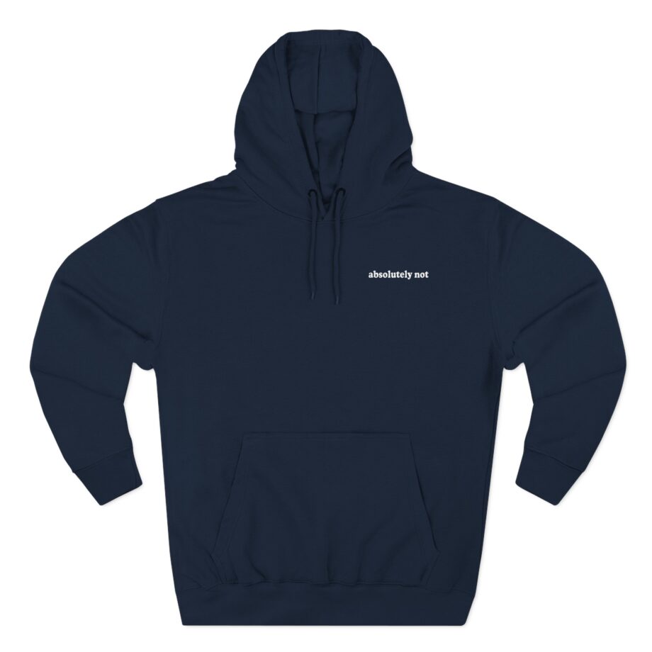 Elyse Myers Absolutely Not Three-Panel Fleece Hoodie