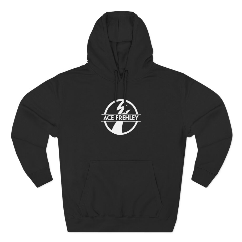 Ace Frehley Logo Three-panel Fleece Hoodie