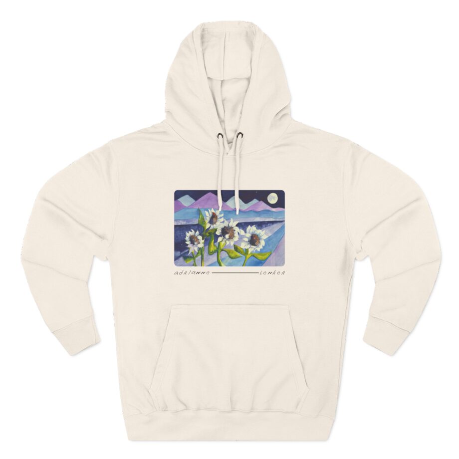 Adrianne Lenker Mema Moonflowers Three-panel Fleece Hoodie