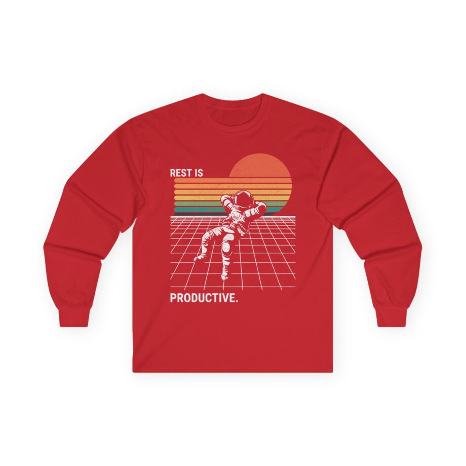 Elyse Myers: Rest is Productive Unisex Ultra Cotton Long Sleeve Tee