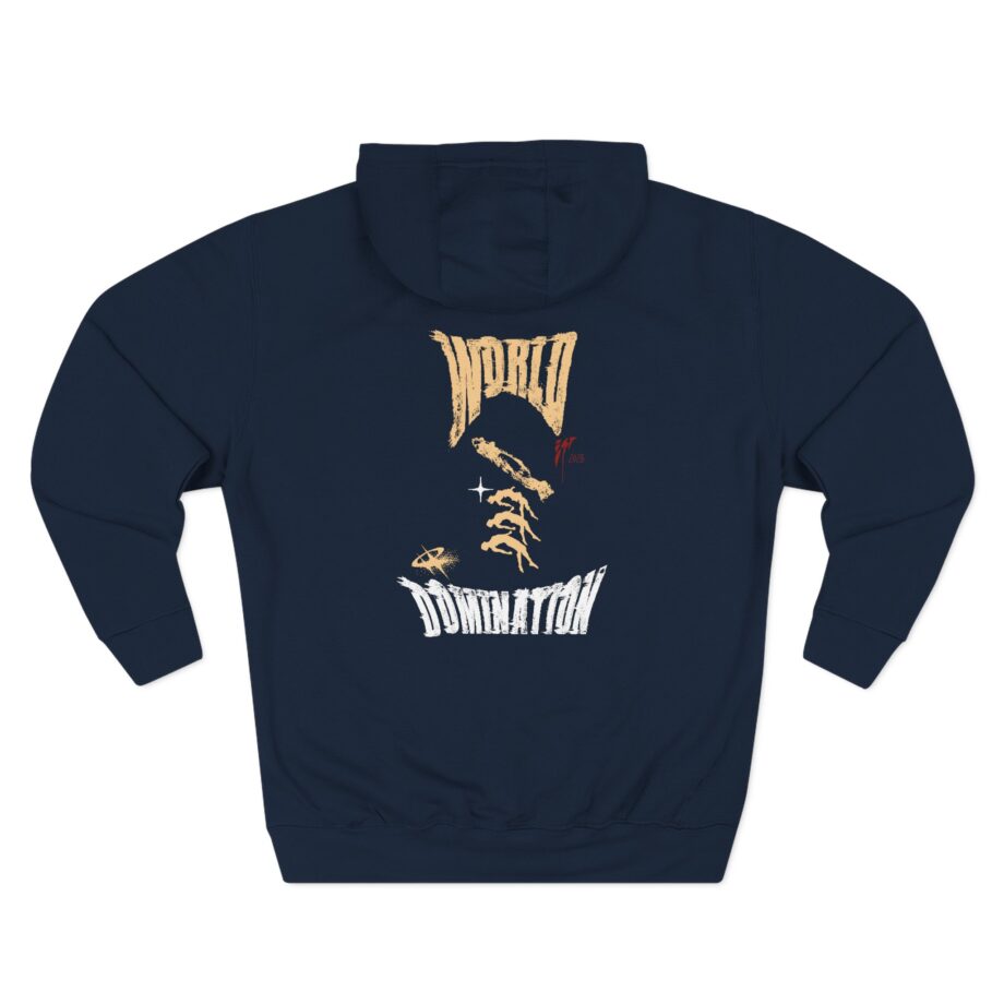 Adin Ross  Brand Risk Three-Panel Fleece Hoodie