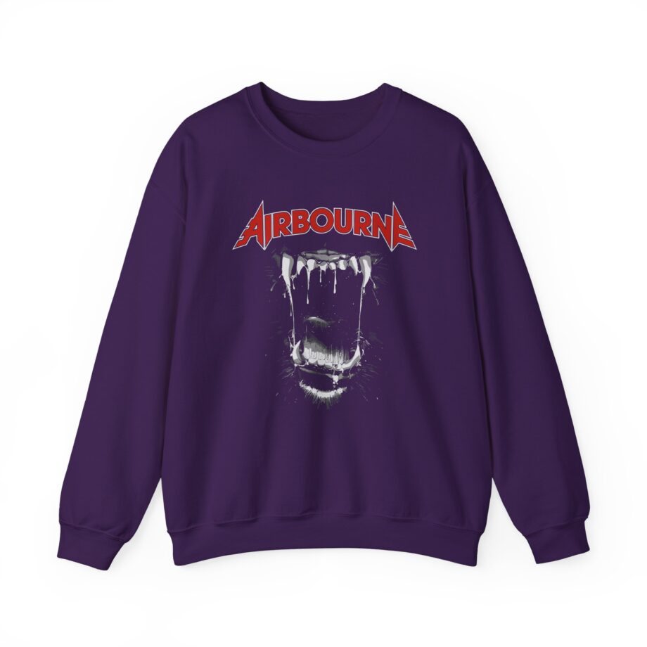 Airbourne Black Dog Barking Tracks Unisex Heavy Blend™ Crewneck Sweatshirt