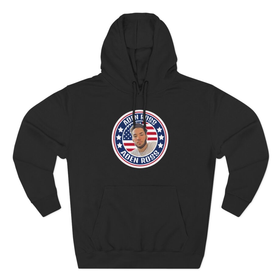 Adin Ross Three-Panel Fleece Hoodie