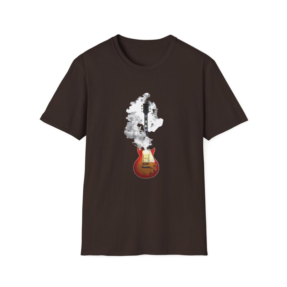 Ace Frehley Smoking Guitar Unisex Softstyle T-shirt