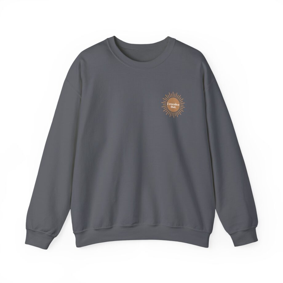 Elyse Myers I Receive That Unisex Heavy Blend™ Crewneck Sweatshirt