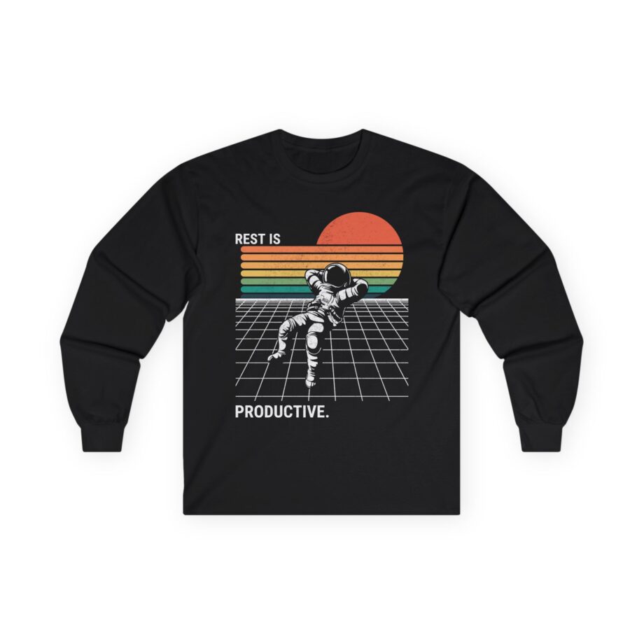 Elyse Myers: Rest is Productive Unisex Ultra Cotton Long Sleeve Tee