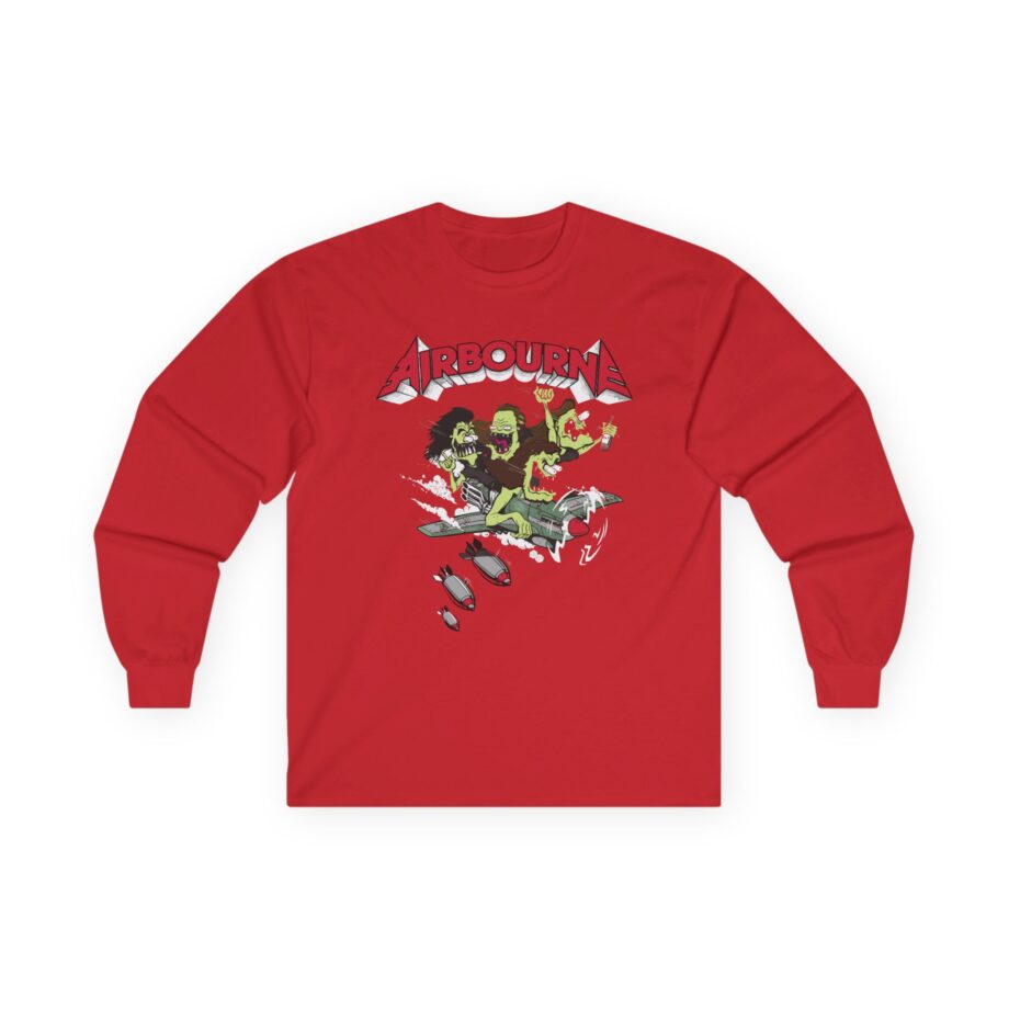 Airbourne - Nitro Herren Unisex Ultra Cotton Long Sleeve Tee