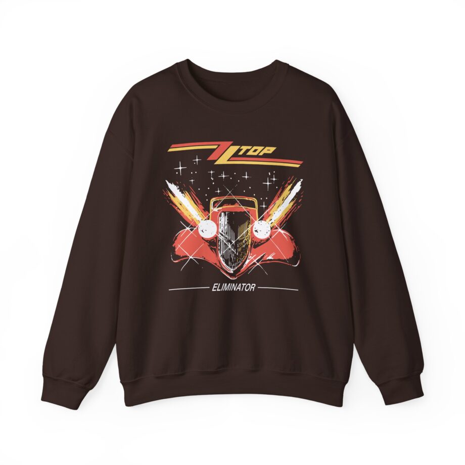 Zz Top Eliminator Illustrated Unisex Heavy Blend™ Crewneck Sweatshirt