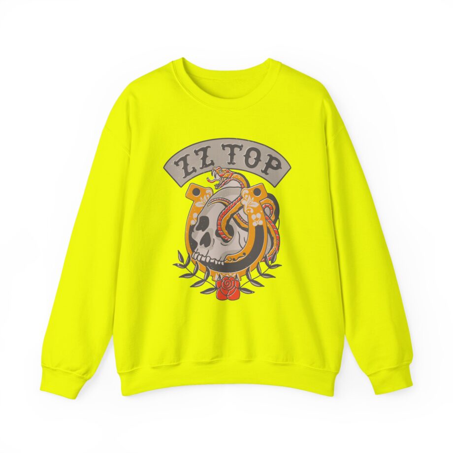 Zz Top Skull Unisex Heavy Blend™ Crewneck Sweatshirt