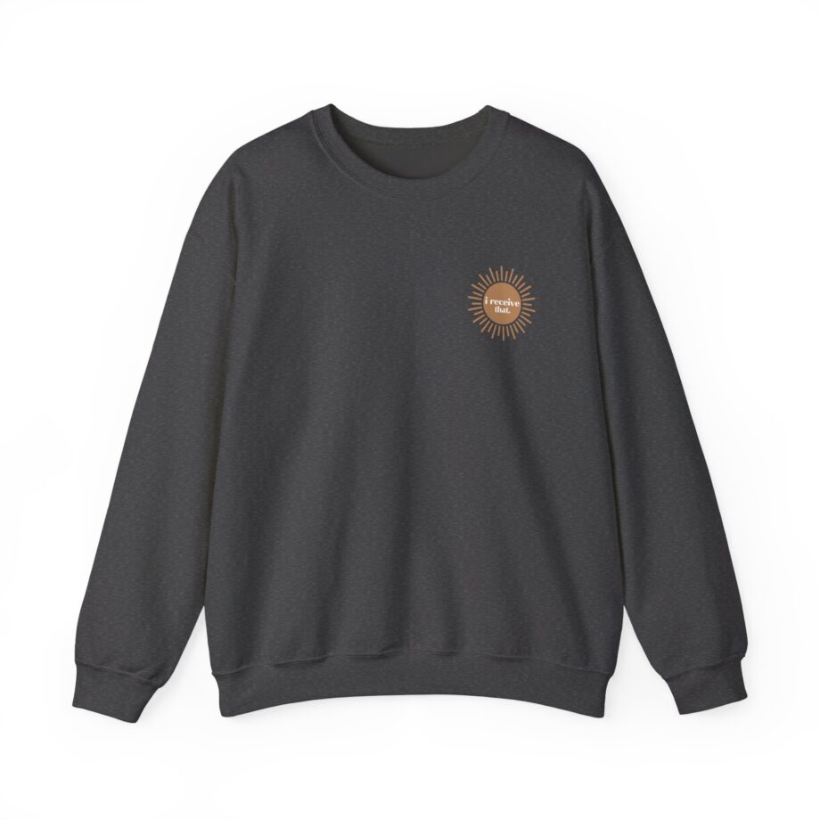 Elyse Myers I Receive That Unisex Heavy Blend™ Crewneck Sweatshirt