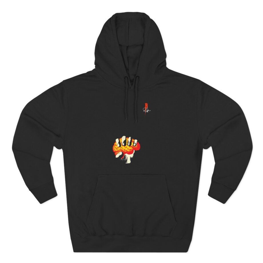 Adin Ross  Brand Risk Three-Panel Fleece Hoodie