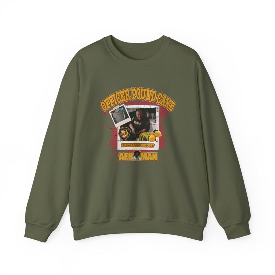 Afroman Officer Pound Cake Unisex Heavy Blend™ Crewneck Sweatshirt