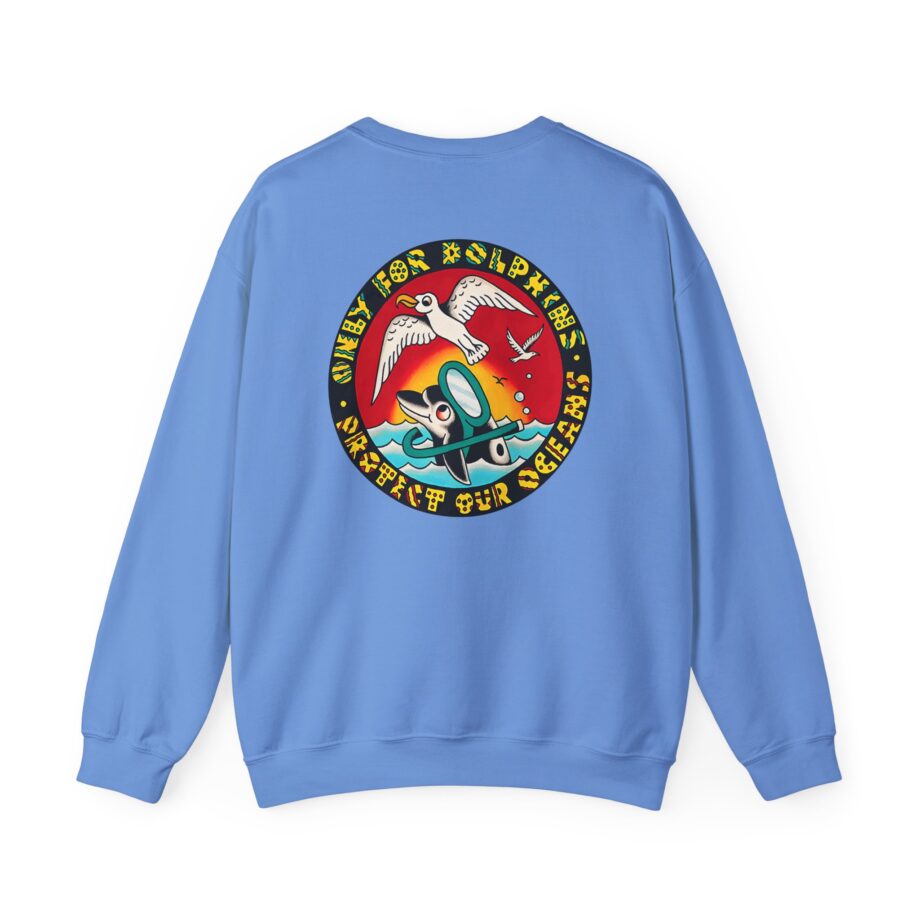 Action Bronson Only for Dolphins Unisex Heavy Blend™ Crewneck Sweatshirt