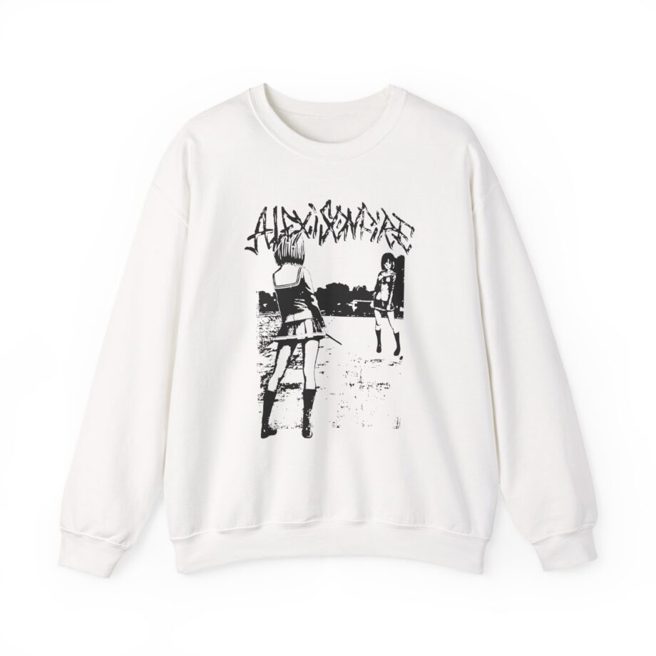 Alexisonfire Anime Knife Fight Unisex Heavy Blend™ Crewneck Sweatshirt