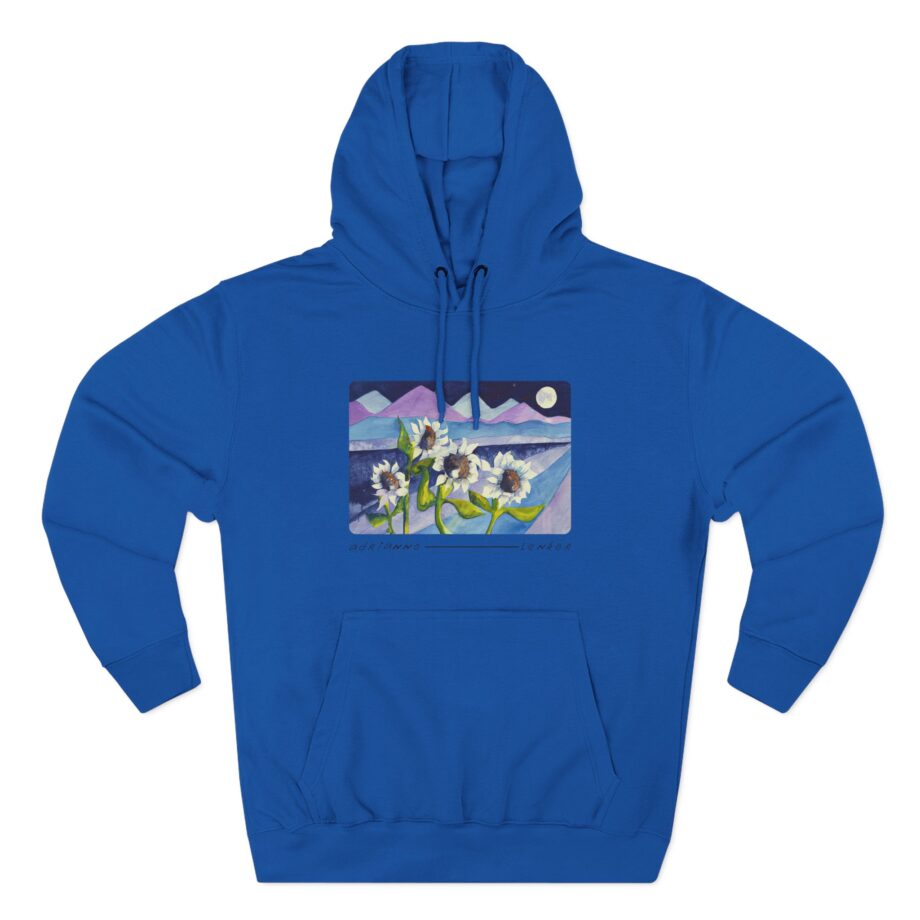 Adrianne Lenker Mema Moonflowers Three-panel Fleece Hoodie