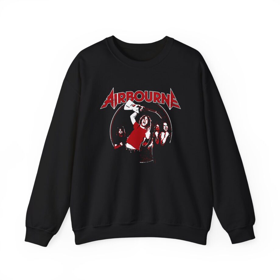 Airbourne Fist Pumping Unisex Heavy Blend™ Crewneck Sweatshirt