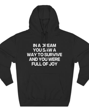 1992 Jenny Holzer Three-Panel Fleece Hoodie