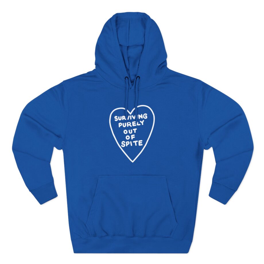 Elyse Myers Surviving Purely Out of Spite Three-Panel Fleece Hoodie
