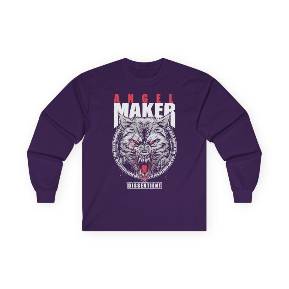 Angelmaker Battle Wolf Unisex Ultra Cotton Long Sleeve Tee